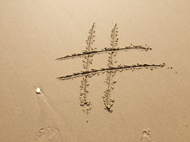 Instagram hashtag on Beach.jpg