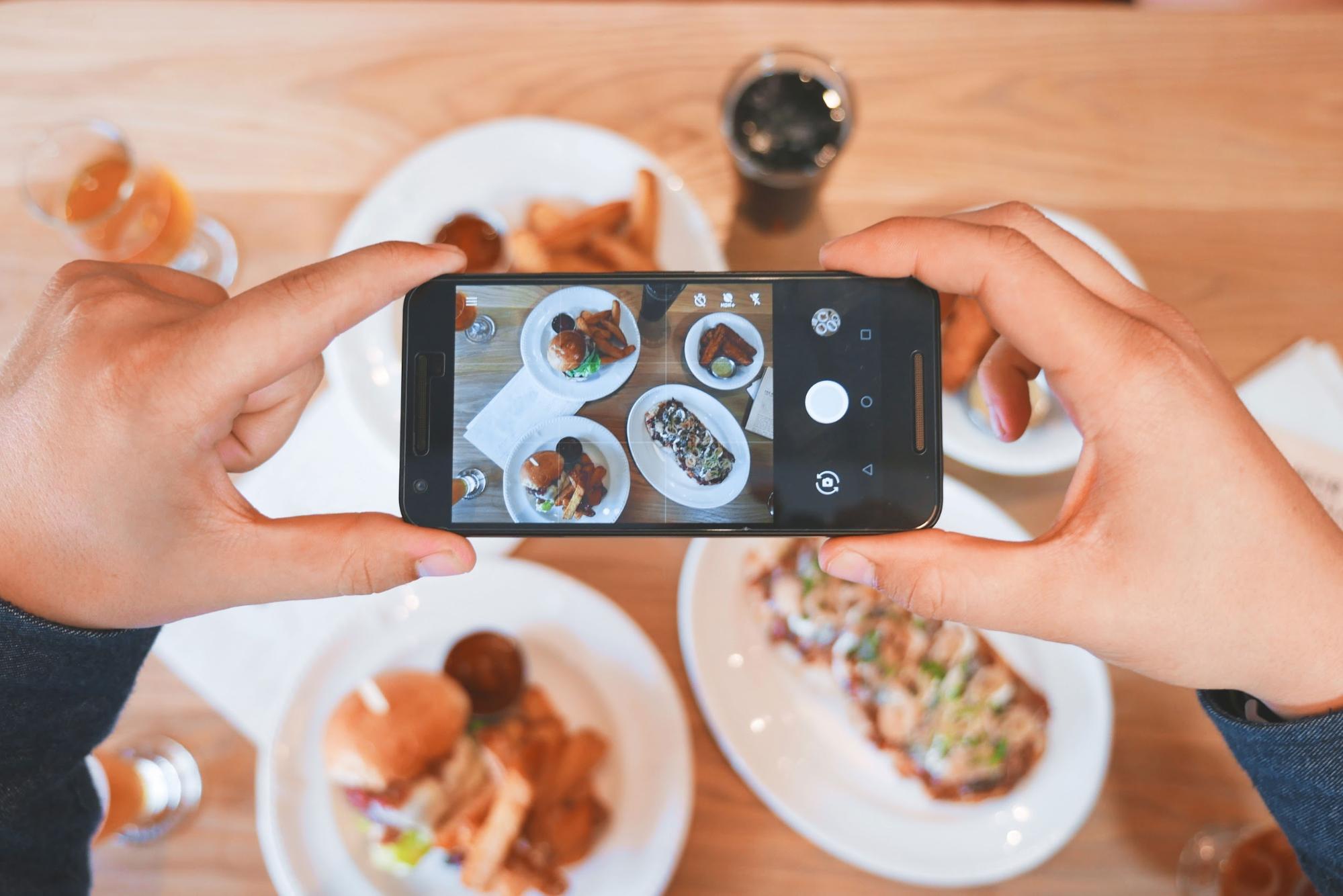 food - taking picture of food