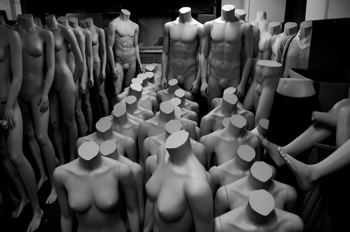When you buy Instagram followers, you'll be as empty as a manequin